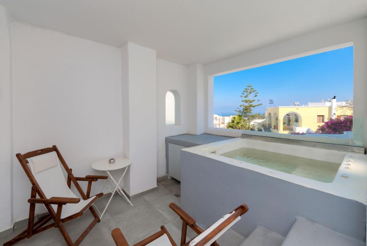 The Muses Of Santorini Private Jacuzzi Suites Vóthon エクステリア 写真